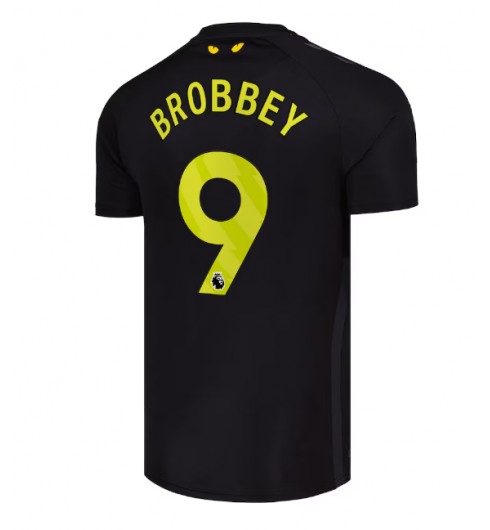 Sunderland Brian Brobbey #9 Venkovní Dres 2025-26 Krátký Rukáv Sunderland Brian Brobbey #9 Venkovní Dres 2025-26 Krátký Rukáv